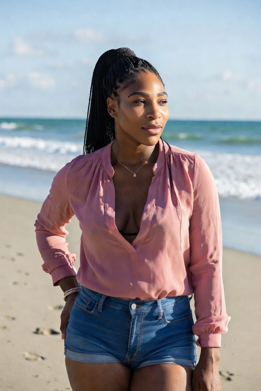 Serena Williams' Beach Photos Have Gone Completely Wrong After Fans Can't Stop Looking at One Detail in Her Underwear… Only 10% Can See It