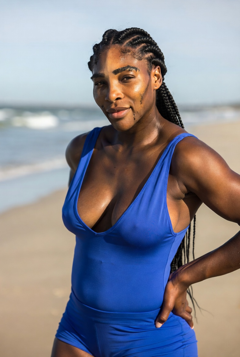 See Hottest New Mouth-Watering Private Photos of Serena Williams’ Hot Beach Moment Has Fans Speechless After She Spanked Her Giant Backside and Her Underwear Slipped, Revealing…