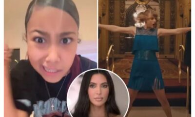 What A Brat Child With Bad Parenting: North West continues to take a “messy” swipe at Taylor Swift by reposting a video that appeared to mock the singer on Social Media Handles...