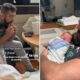 Congratulations to the most handsome young Philadelphia Eagles Player Jason Kelce in Visibly Excitement as he Welcomes 1st Baby Boy with Wife Kylie Kelce, in Pennsylvania...