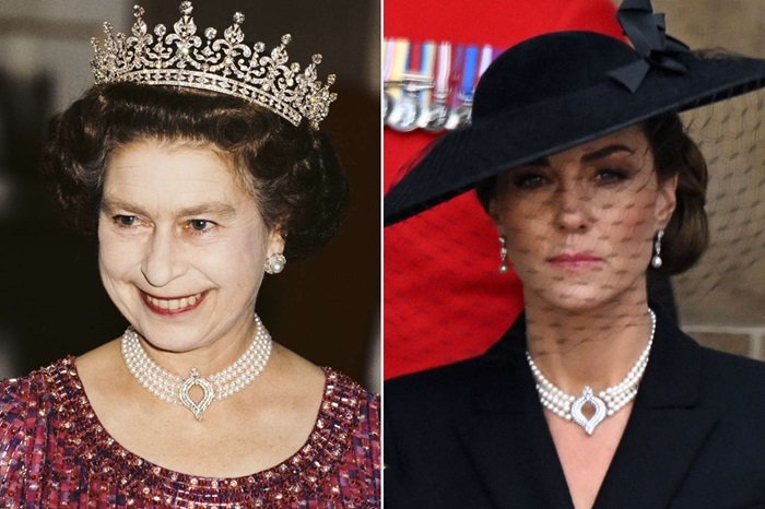 Queen elizabeth and kate middleton