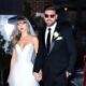 Travis Kelce and Taylor swift on wedding dress,