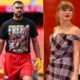 Travis Kelce on Rashee Rice Shirt with Taylor Swift