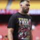 Travis Kelce on black Shirt