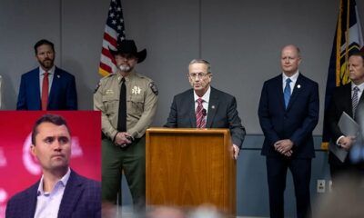 Utah County Attorney General Jeff Gray speaks during a press conference regarding Tyler Robinson, the suspect in the shooting of Charlie Kirk