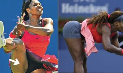 Look at 3 Rare Private Photos of Serena Williams' Giant Backside During Practice — Her Shorts Accidentally Slipped and Revealed...