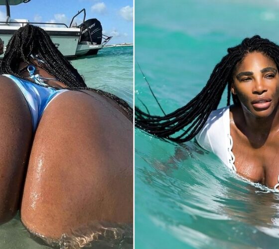 See Serena Williams’ Latest Beach Photo - So Irresistible That Fans Can’t Stop Watching After Her Underwear Loosens and Reveals Not Only the Clear View of the Backside but also a glimpse of the…