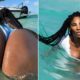 See Serena Williams’ Latest Beach Photo - So Irresistible That Fans Can’t Stop Watching After Her Underwear Loosens and Reveals Not Only the Clear View of the Backside but also a glimpse of the…