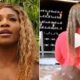 Look at Serena Williams' hot new private photo and clip at a luxurious open pool, with oiled backside dipped in water, underwear soaked and went in, captured the shape of...