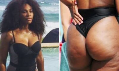 This New Serena Williams Private Mouth-Watering Photos: Huge Bum Curves at the Beach Set the Internet on Fire – No. 3 Photo Is the Spiciest...