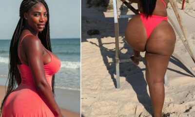 Serena Williams Falls Hard on Her Iconic Curves While Climbing a Beach Ladder - Worried fans are all saying the SAME thing after this viral moment - the bounce is absolutely irresistible! Watch the clip before it gets deleted