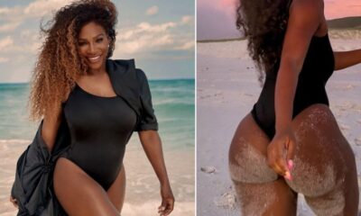 See New Serena Williams Never-Before-Seen Moment Exclusive Photos at Beach, Getting Rough, Covered in Sticky Sand on Her Giant Backside, but Wait Till You See Photo No. 5