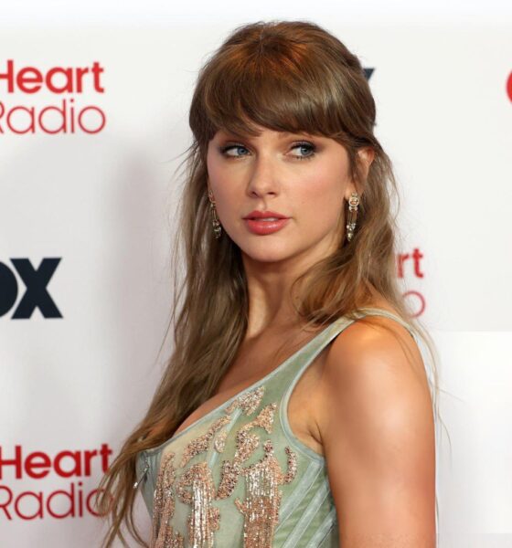 Taylor Swift makes a stunning picture-perfect appearance at the 2026 iHeartRadio Music Awards, but fans can't stop talking about one detail in her look... See more photos details
