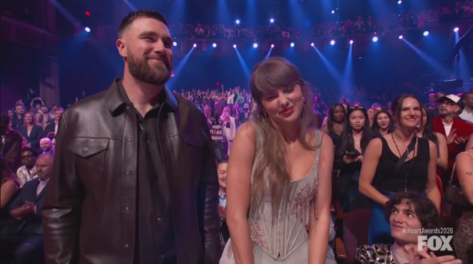 Watch Taylor Swift Blush and Give the Cutest Response When Asked About Travis Kelce at the iHeartRadio Music Awards 2026