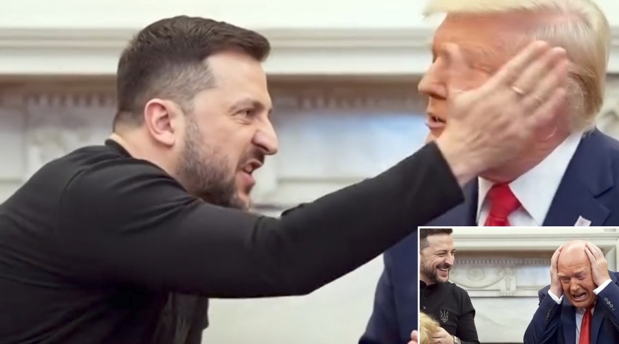 Trump Just Received a Sense-Resetting Slap After Private Meeting With Ukrainian President Zelenskyy Gone Completely Wrong, Where He Was Begging Ukraine for Help Intercepting Iranian-Made Shahed Drones Following the War He Started — What Caught People’s Attention the Most Was When Zelenskyy Swiped the Wig Off Trump’s Head. See Full Story and Videos Before It Is Completely Gone.
