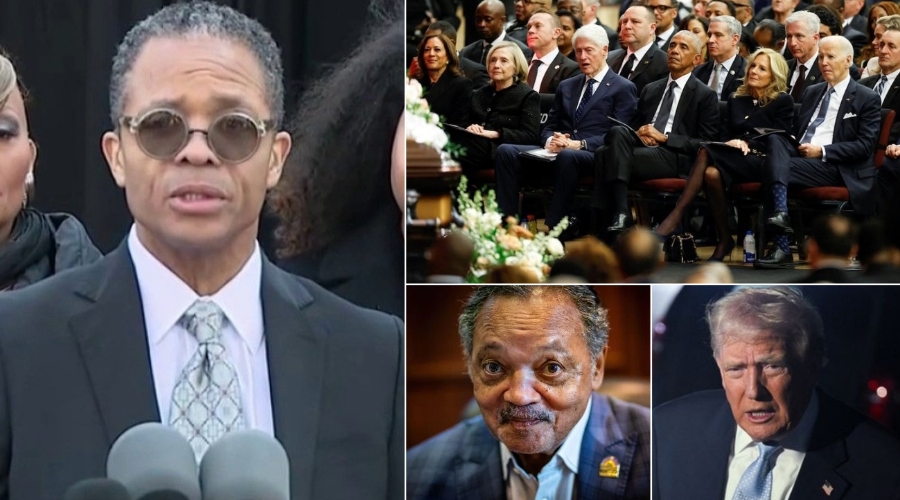 BREAKING: Jesse Jackson Jr. Breaks Silence on Why He Banned President Trump from Attending His Father Rev. Jesse Jackson’s Funeral, Which Was Attended by Other Presidents Including Kamala Harris, Hillary Clinton, Bill Clinton, Joe Biden, and Barack Obama