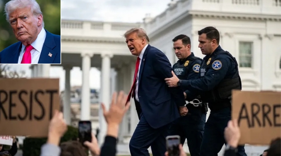 BREAKING: ICC Hague Issues 'Global Arrest Warrant' for Trump – Orders Every Airport to Detain Him in Orange Jumpsuit on Sight as He Continues Bomb Iran "Just for Fun" because of Iran's Oil