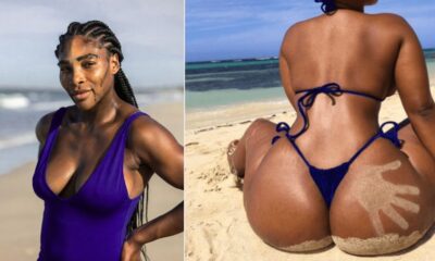 See Hottest New Mouth-Watering Private Photos of Serena Williams’ Hot Beach Moment Has Fans Speechless After She Spanked Her Giant Backside and Her Underwear Slipped, Revealing…