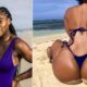 See Hottest New Mouth-Watering Private Photos of Serena Williams’ Hot Beach Moment Has Fans Speechless After She Spanked Her Giant Backside and Her Underwear Slipped, Revealing…