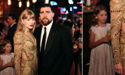 BREAKING: Taylor Swift and Travis Kelce Sneak Into Jay-Z and Beyoncé’s Oscars After-Party - See 3 Photos of Her Breathtaking, Perfect Golden Sparkling Dress, But What Shocks Fans Is When a Mysterious Little Girl Brought by the Couple Has Been Confirmed to Be… See More