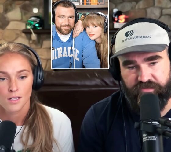 BREAKING: Kylie and Jason Kelce’s Joint Podcast Hosting Taylor Swift and Travis Kelce Reveals Taylor Is Actually Not... See More