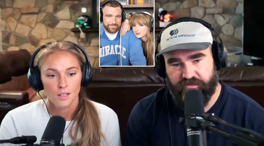 BREAKING: Kylie and Jason Kelce’s Joint Podcast Hosting Taylor Swift and Travis Kelce Reveals Taylor Is Actually Not... See More