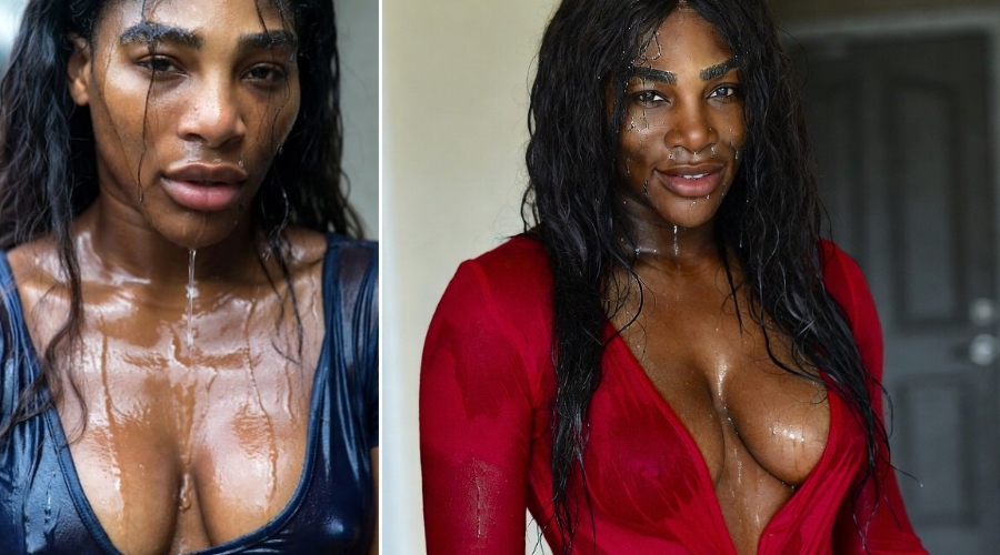 Serena Williams' Very Soaked Hot Body in 5 Private Photos Is Causing Fans to Lose Focus — Wives and Girlfriends Complain Their Men Are Distracted and Demand the Photos Be Deleted. See Them Before They’re Removed.