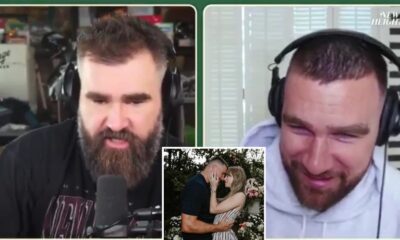 BREAKING: Travis Kelce just posted a podcast with his brother Jason and broke out in tears after he exposed his Fiancé Taylor Swift cheated on him with 3 different teammates