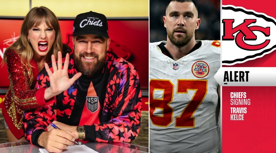 Taylor Swift Abruptly Crashes Her Fiancé Travis Kelce’s Signing for a Three-Year, $54.7M Deal, Saying She’s Tired of the Wait and Demanding He Choose Between Her and His Career, and the Chiefs Star Shockingly Chooses… See More