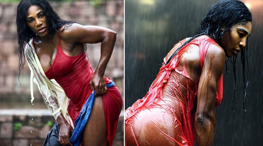 UNBELIEVABLE! Serena Williams Just Released 10 New Hottest, Mouth-Watering, Extremely Wet and Soaked-in-the-Rain Photos... See Them Before They Are Completely Deleted – Fans Are Rushing as the 6th Photo Broke the Internet When Her Barely-There Dress Got Too Soaked and Revealed Her Luscious... See More
