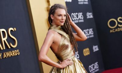 Taylor Swift's New Hairstyle at the Oscars Academy Awards Sparks Debate