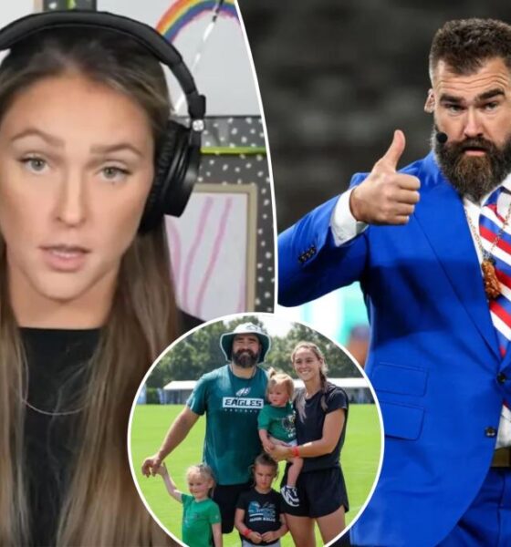 BREAKING: Kylie Kelce says she's "done", after she caught husband Jason Kelce to be... See more