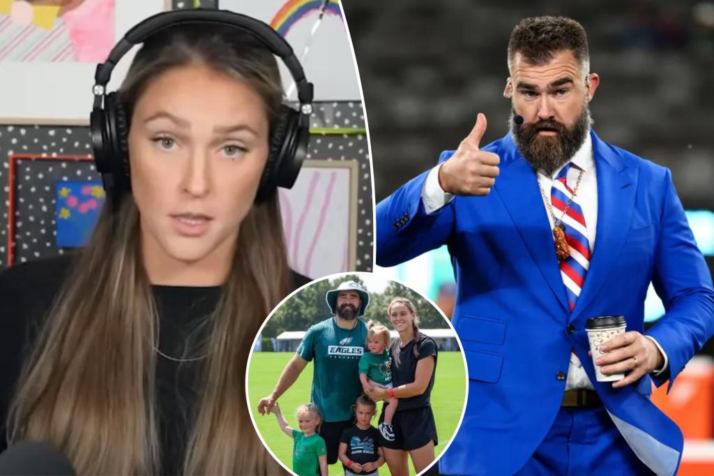 BREAKING: Kylie Kelce says she's "done", after she caught husband Jason Kelce to be... See more