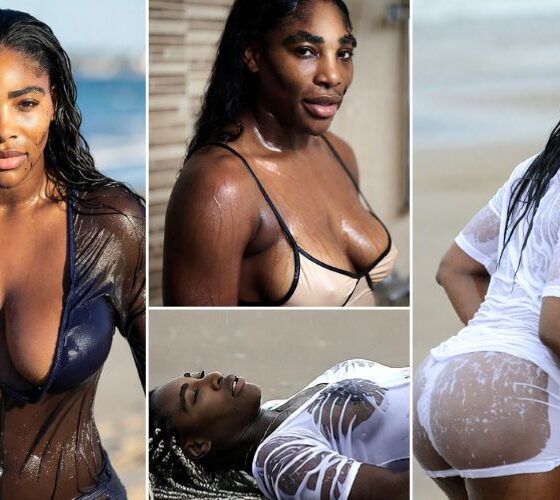 These 15 New Serena Williams Amazing Mouth-Watering Wet Body Photos Set the Mood… The Wet Kind. Fans Can’t Handle Them - Especially the 7th Photo Where She Flashes the HUGE…