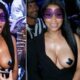 Nicki Minaj “accidentally” leaked her whole giant melon photos during a backstage SLIP UP, and reveals her dark little...😳