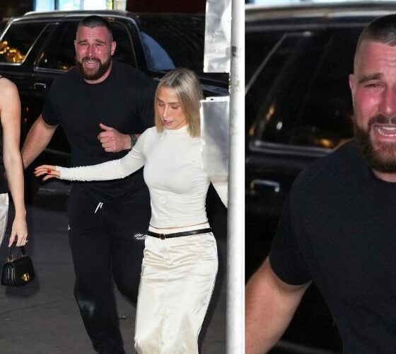 BREAKING: Travis Kelce in Tears Spotted Chasing After Taylor Swift With Ring Off at the Recording Studio in NYC for a Surprise Song Just a Few Weeks Before Their Wedding – Here's the Clip and Photos and What's Truly Going On