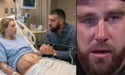 Emotional Travis Kelce Shares First Photo of Taylor Swift From the Hospital, Confirms Rumors and Worries Fans