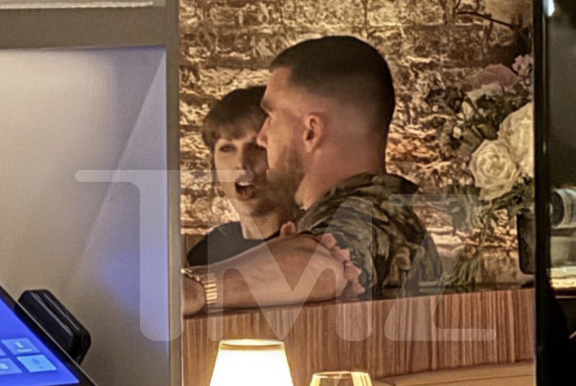 Taylor Swift Photographed Having Intimate Dinner With Travis Kelce Ahead of Wedding