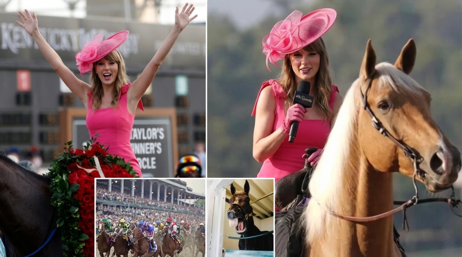 Taylor Swift Announces Exciting News While Slow-Riding a Horse in an Iconic Look at the 2026 Kentucky Derby, Confirming Fans’ Theories All Along… See Photos