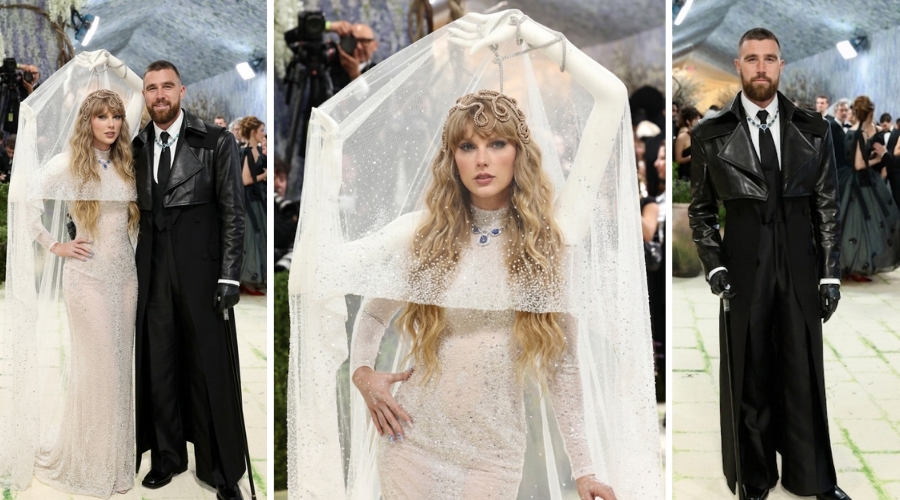 Travis Kelce and Taylor Swift’s Ethereal “Sparkle Goddess” Look Stuns at the Met Gala, Making a Bold Statement With a Surprise Announcement That Confirms What Fans Have Been Saying… See Photos