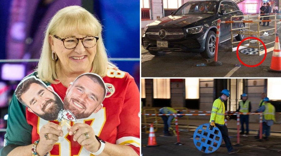 NY Visiting Nightmare: Travis Kelce’s Mom, Donna, ‘Dropped’ Into NYC Manhole While Visiting Her Son at Taylor Swift’s Home — as Witness Claims One Shocking Detail About Taylor Emerged During the Incident