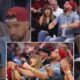 See hilarious moment Taylor Swift and Travis Kelce made a funny bet and chose different teams during Knicks vs Cavaliers game, with Travis’ team starting to win and Taylor giving a cute losing reaction courtside