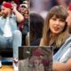 Watch Taylor Swift and Travis Kelce yapping non-stop courtside during Knicks vs Cavaliers Eastern Conference Finals in Cleveland as fans joke they were talking more than watching the game