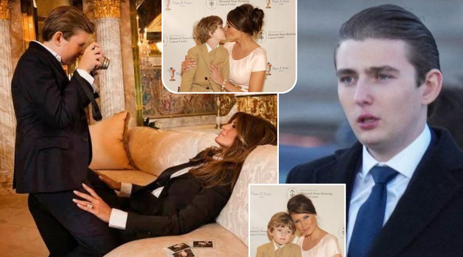 Donald Trump's son Barron has broken his silence: “My mom secretly used to…See more