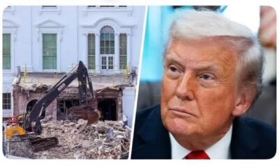 Who wants the court to order Trump to rebuild the east wing exactly as it was - and fine him $300 million?