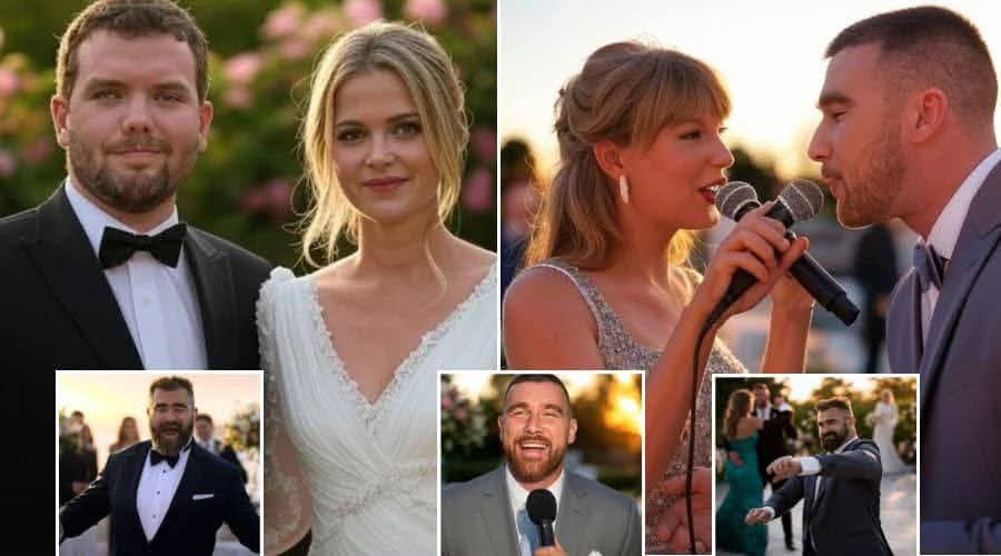 Taylor Swift’s Brother Austin Marries Model Sydney Ness in a Drama-Filled Wedding With Taylor Swift, Her Parents, Travis Kelce, Jason Kelce, and Their Families and other A-List Celebrities Present.