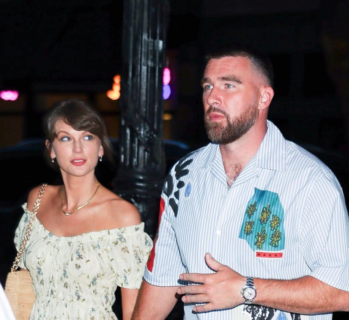 Travis Kelce Spotted Out for Dinner Tonight with Taylor Swift and a Baby Bump in NYC - and Fans Are All Saying the Same Thing… See Photos