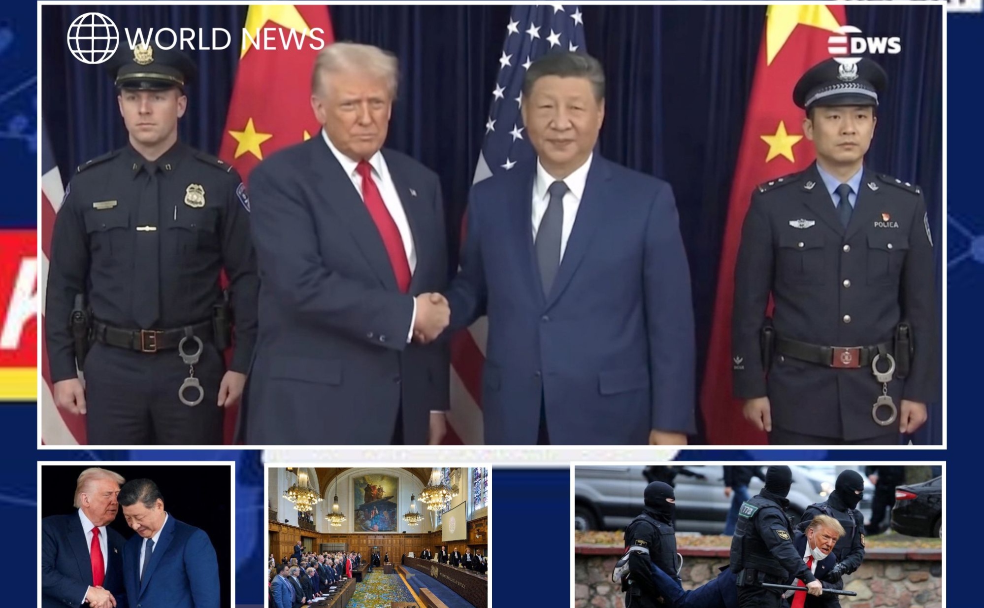 Donald Trump Dragged Out of Trump–Xi Summit Shortly After Arrival With Family as Billionaire CEOs Land in Beijing, China
